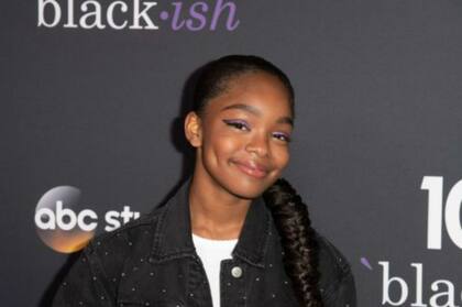 Marsai Martin es la primera directora ejecutiva de Hollywood con solo 14 años.