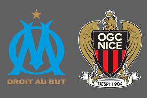 Marseille y Nice empataron 2-2 en la Ligue 1 de Francia