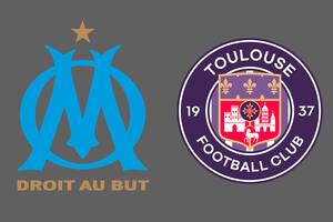 Marseille y Toulouse disputaron uno de los encuentros de la jornada del fútbol francés