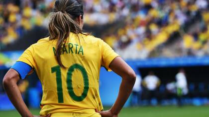 Marta, el emblema de Brasil; la selección argentina, el rival de toda la vida, no juega desde 2015