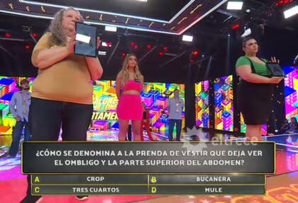 Marta ganó los $3.000.000 en Los 8 escalones (Foto: Captura de TV / eltrece)