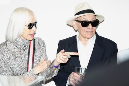 Marta Minujín conversa con Alfredo Arias