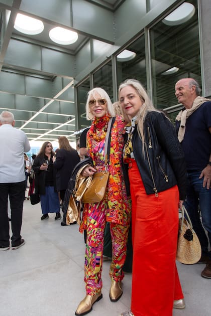 Marta Mnujín y Nicola Costantino