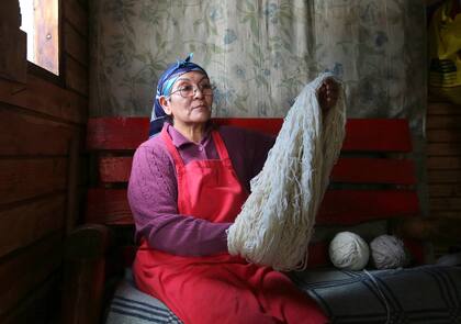 Marta Ranquehue hace años se instaló con otras 14 familias en un predio del Ejército, en Bariloche