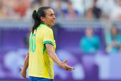 Marta se despide de la selección femenina de Brasil y quiere ganar su primera medalla dorada
