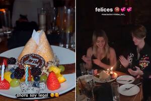 Marta y Felipe Fort celebran su cumpleaños en Los Ángeles, acompañados por familiares y amigos
