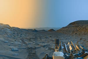 Marte tiene una atmósfera activa, pero la superficie del planeta no lo está; sus volcanes están muertos (Foto: Gentileza NASA)