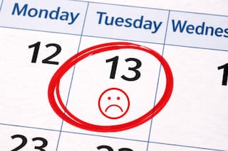 ¿Por qué se relaciona el martes 13 con la mala suerte?