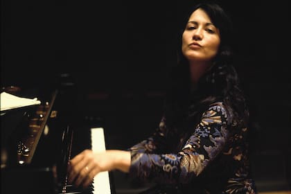 Martha Argerich en Londres, en una imagen de 1971