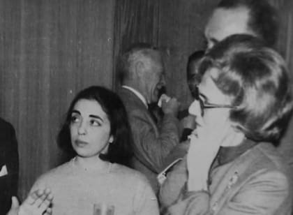 Martha Tedeschi junto a Blackie