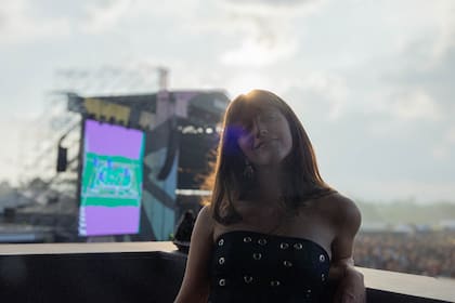 Marti Benza aprovechó la vista privilegiada que ofrecía el espacio.