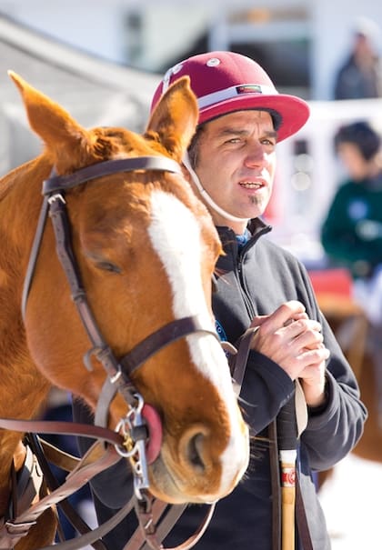 Martín aprendió a jugar al polo en el campo familiar, en Pergamino
