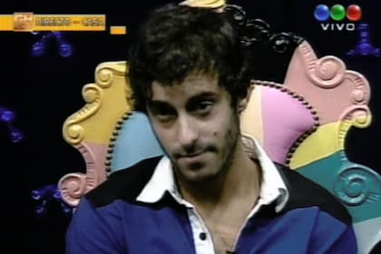 Martín Anchorena tenía 24 años cuando ingresó a la casa de Gran Hermano (Foto: Captura de video)