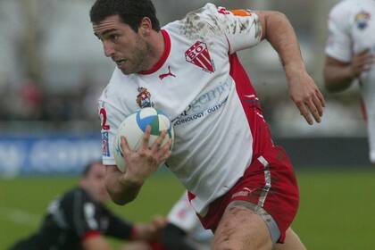 Martín Aramburu, durante su paso por Biarritz