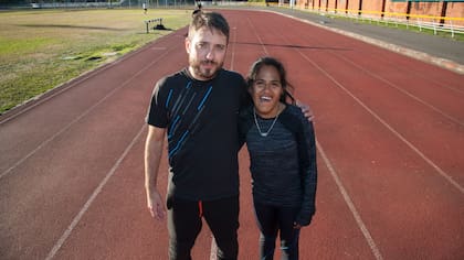 Martín Arroyo y Yanina Martínez