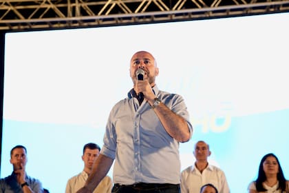 Martín Ascúa en el cierre de campaña del PJ de Corrientes