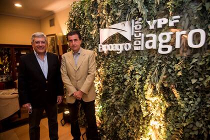 Martín Berardi, presidente ejecutivo de Ternium, y Eugenio Schlossberg, integrante del directorio de Exponenciar