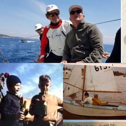 Martín Billoch y Santiago Lange, desde chicos unidos por la misma pasión y luego profesión: el diseño naval