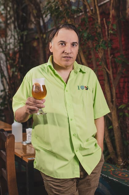 Martín Boan es creador de Bierlife, un bar que cuenta con un menú de platos hechos a base de cerveza