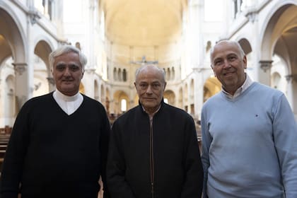 Martín Bracht, Eneas Pampliega y Daniel Moffa