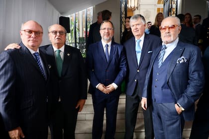 Martín Cabrales, José Ignacio Mendiguren, Fabián Perechodnik, Guillermo Stanley y Gino Bogani.