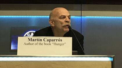 Martín Caparrós, en la FAO