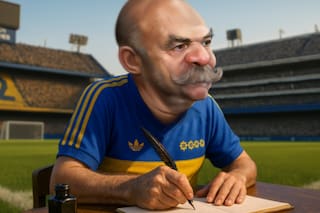 Viaje a la Bombonera con el gran escritor que pintó como nadie la historia de un club de fútbol