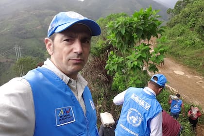 Martín Catardi participó de una misión en Colombia, donde además del Gobierno y las Farc, hay fuerzas paramilitares, independientes y también narcotráfico