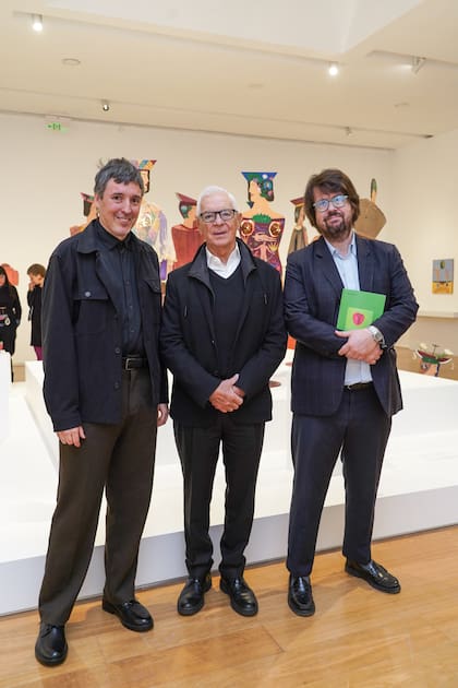 Martín Craciun, Eduardo Costantini y Rodrigo Moura