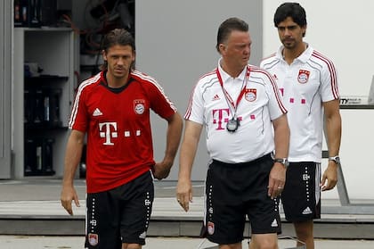 Martín Demichelis en su etapa como jugador en Bayern Munich; un rumor desde Alemania se convirtió en una noticia 