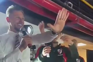 Así fue la fiesta privada de River organizada en los pasillos del Monumental