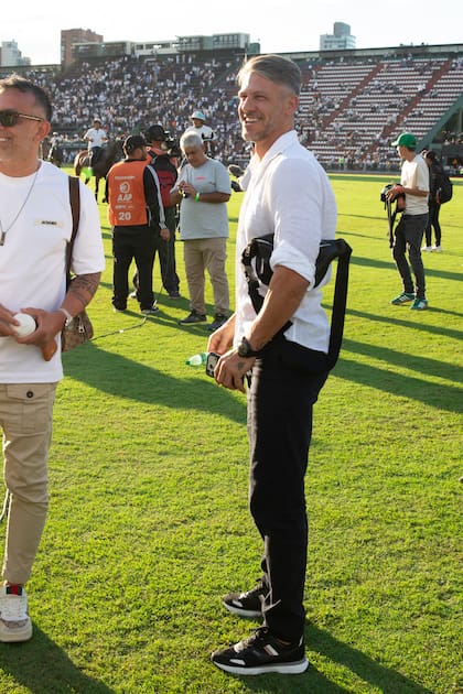 Martín Demichelis también dijo presente en el partido de La Natividad La Dolfina contra UAE Polo