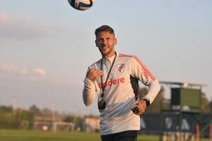 Demichelis: el triunfo de River, vivir en la Argentina, por qué no ve a su hijo en las inferiores y sólo utiliza WhatsApp