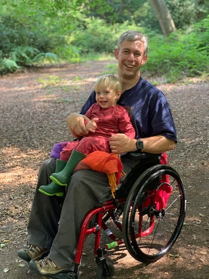 Martín formó una familia en la actualidad