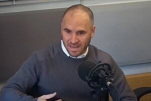 Martín Guzmán con Tenembaum