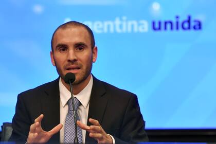 El ministro de Economía Martín Guzmán