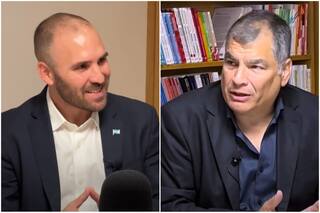 Rafael Correa le explicó a Guzmán los "efectos secundarios" de la dolarización