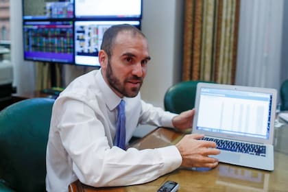 El ministro de Economía, Martín Guzmán, lidera las negociaciones por la reestructuración de la deuda.