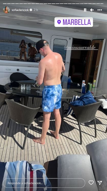 Martín Insaurralde viajó por el Mediterráneo con la modelo Sofía Clerici en un yate llamado Bandido y el escándalo repercutió fuerte en la política local