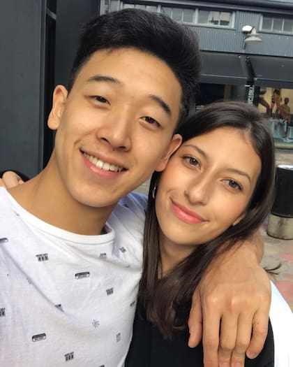 Martín Ku junto a Marisol (Foto: Instagram/@Martinku98)