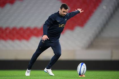 Martín Landajo estará en el banco; su último partido fue ante Australia, como visitante, en el Rugby Championship