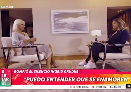 Martín le fue infiel a Ingrid Grudke con Andrea, esposa del sobrino de la modelo (Foto: Captura de Tv / América)