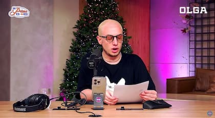 Martín leyó un pedido de disculpas antes de iniciar su programa