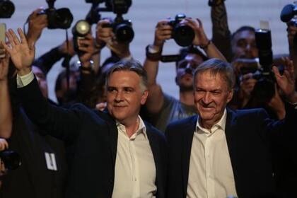 Martín Llaryora y Juan Schiaretti