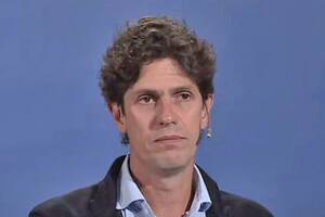 Martín Lousteau, durante la entrevista con Luis Novaresio en LN+