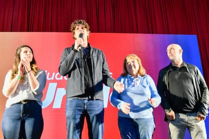 Martín Lousteau participó del cierre de campaña de Ciudadanos Unidos, la pata porteña de Provincias Unidas.