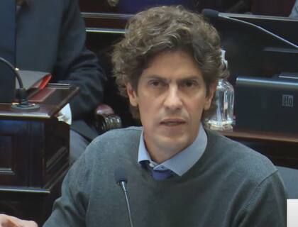 Martín Lousteau, uno de los primeros oradores de la jornada