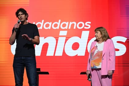 Martín Lousteau y Graciela Ocaña son los principales candidatos de Ciudadanos Unidos en CABA