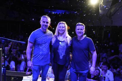 Martín Menem, Karina Milei y Gabriel Bornoroni en Córdoba, donde los libertarios amagan con presentar una lista propia