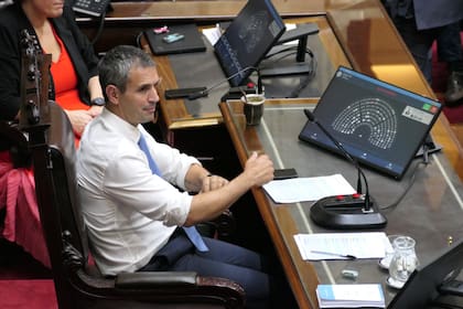 Martín Menem, presidente de la Cámara de Diputados.